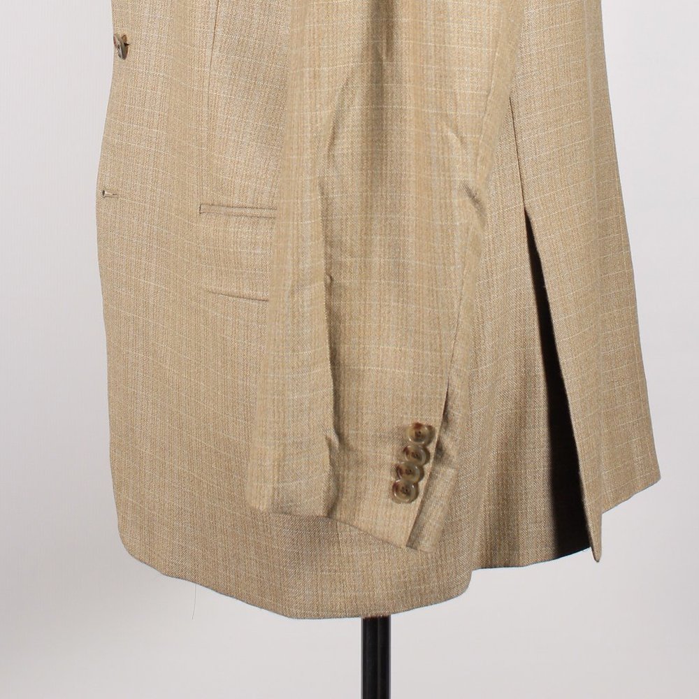 Joseph Abboud 44R Beige Sport Coat G639_5
